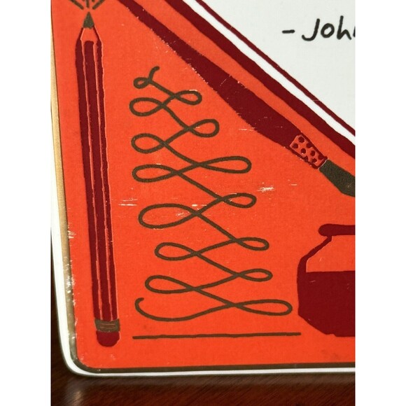 Bibliophile Vase The Writer's Companion Book Ceramic Vase by Jane Mount - Picture 6 of 11